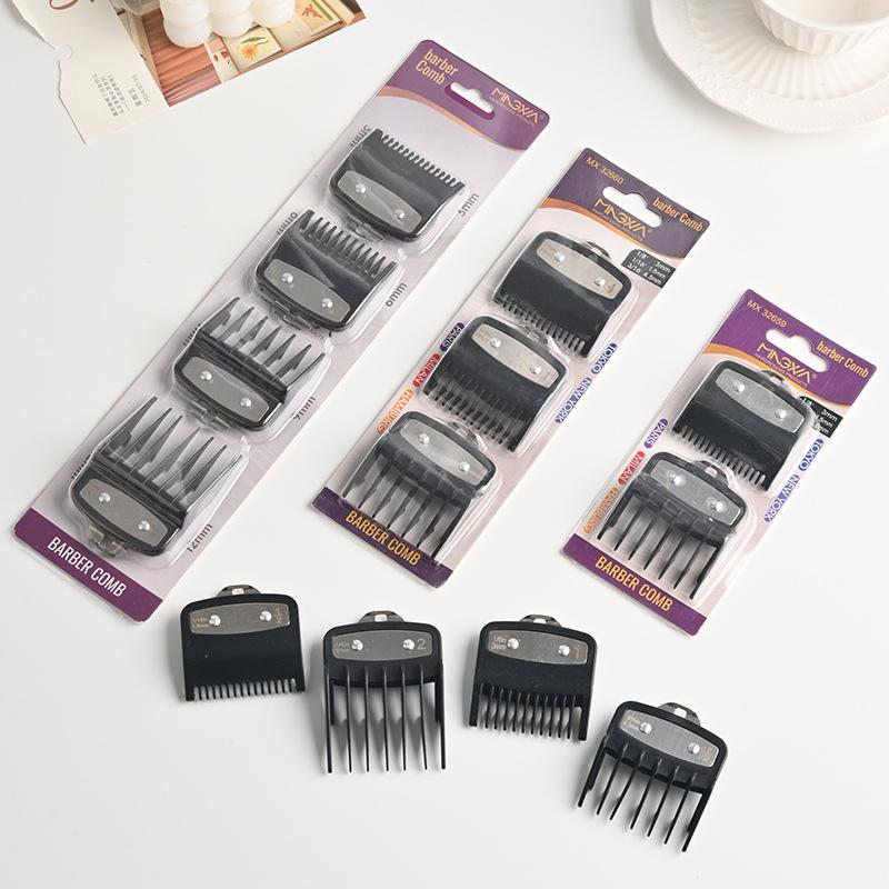 Hair Clipper - 1/2/3/4-delige set haarclipper-beschermkammen, duurzame geleidekammen, professionele