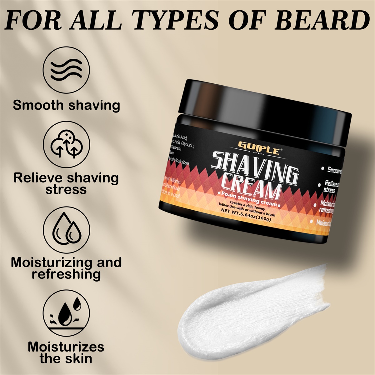 Scheercrème-set voor mannen Ro - Shaving Cream recensie en prijs