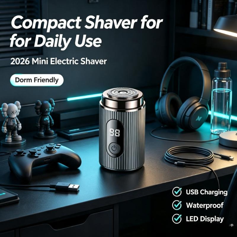 2026 Mini Elektrische Scheerap - Mens Grooming Travel Kit recensie en prijs