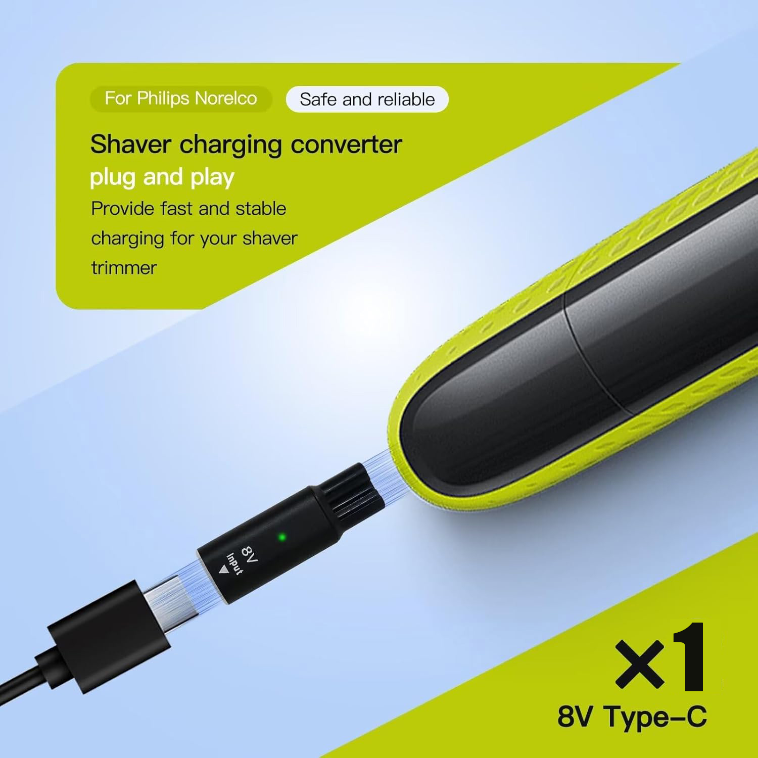 8V HQ850 Type-C Scheerapparaat - Electric Razor recensie en prijs