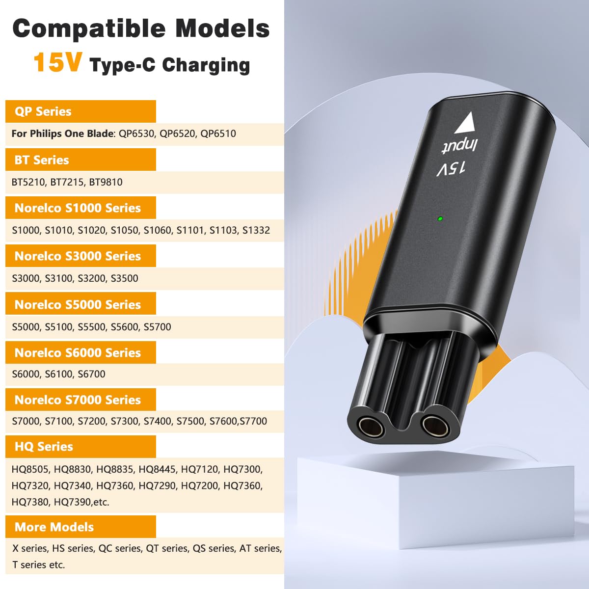 Brangdy 15V HQ8505 Type-C Sche - Body Trimmer recensie en prijs