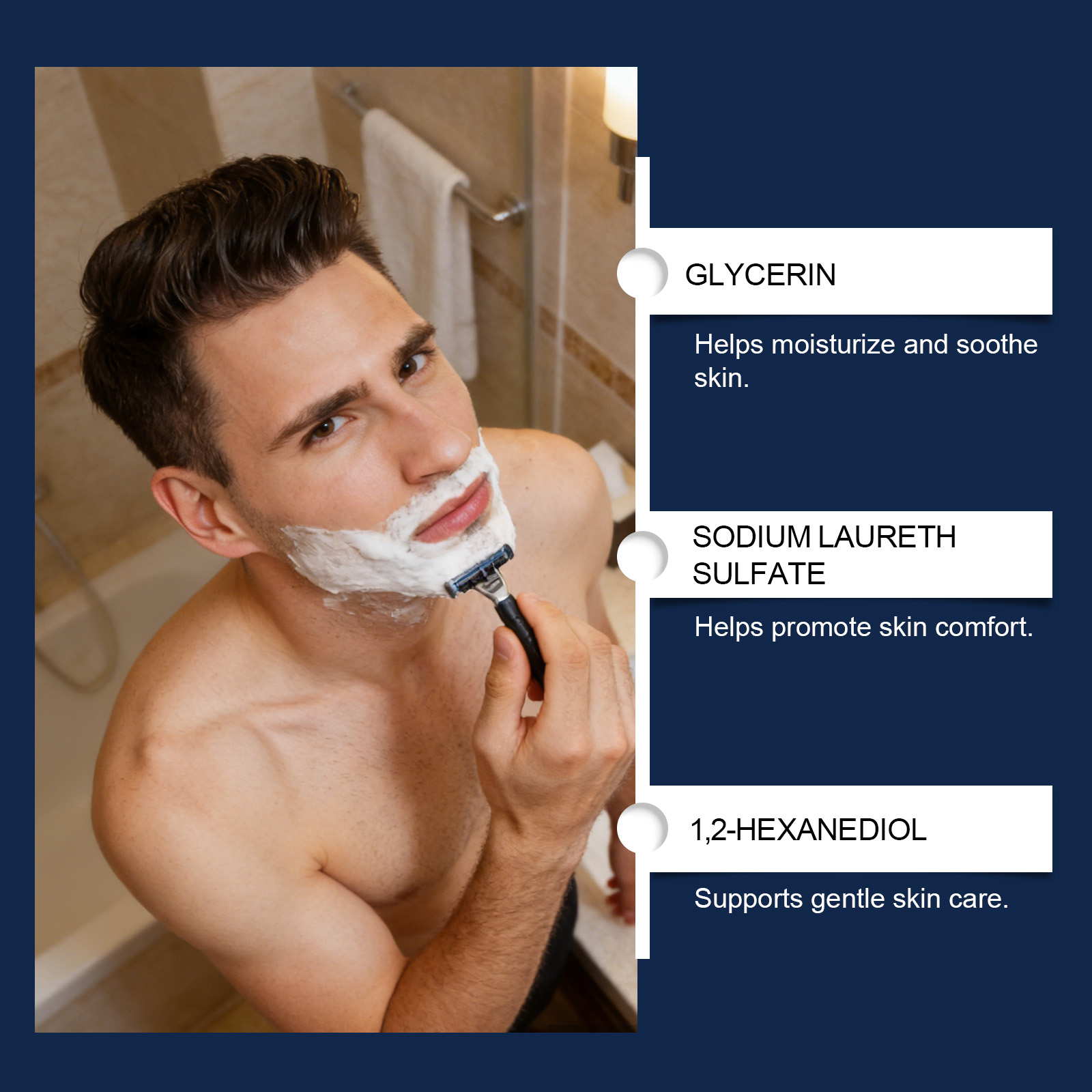 Men Smooth Shaving Cream, Dage - Shaving Cream recensie en prijs