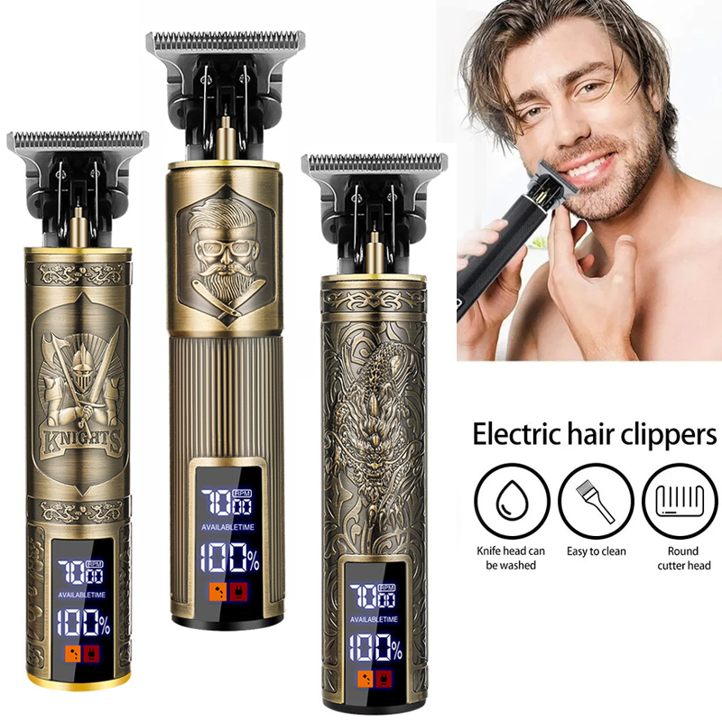 Draadloze T9 haartrimmer voor  - Electric Shaver Rotary recensie en prijs